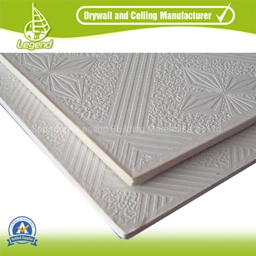 Colourfull Designs of PVC Plasterboard Ceiling Tile/PVC Lamianted Gypsum Ceiling