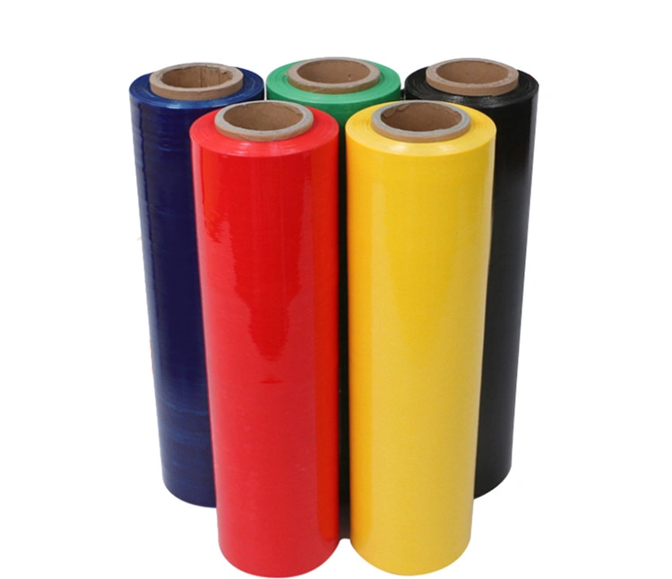 Industrial Cling Film Made From PLA Resin Transparent Stretch Film Roll Packing Soft Biopoly