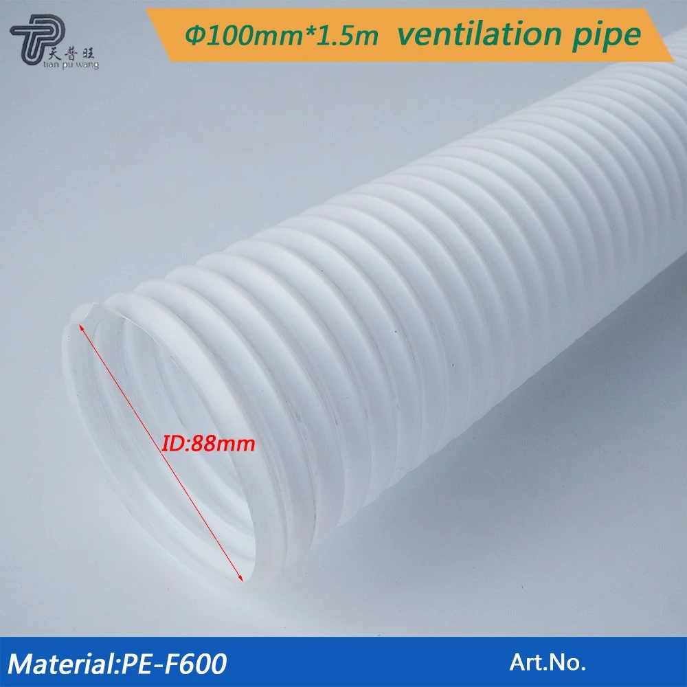 Telescopic Tube Plastic Ventilation Duct for Range Hood Water Heater