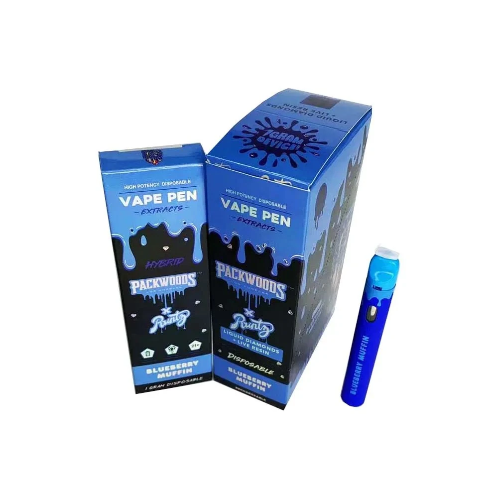 Packwoods X Runty Vape 280mAh desechables pluma recargable 1.0ml vaporizador vainas vacías de la bobina de cerámica de carros de cartuchos