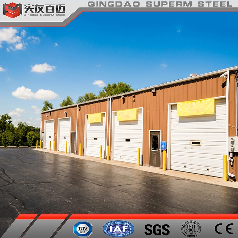 Metal Building Prefabricated Steel Structure Auto Shop