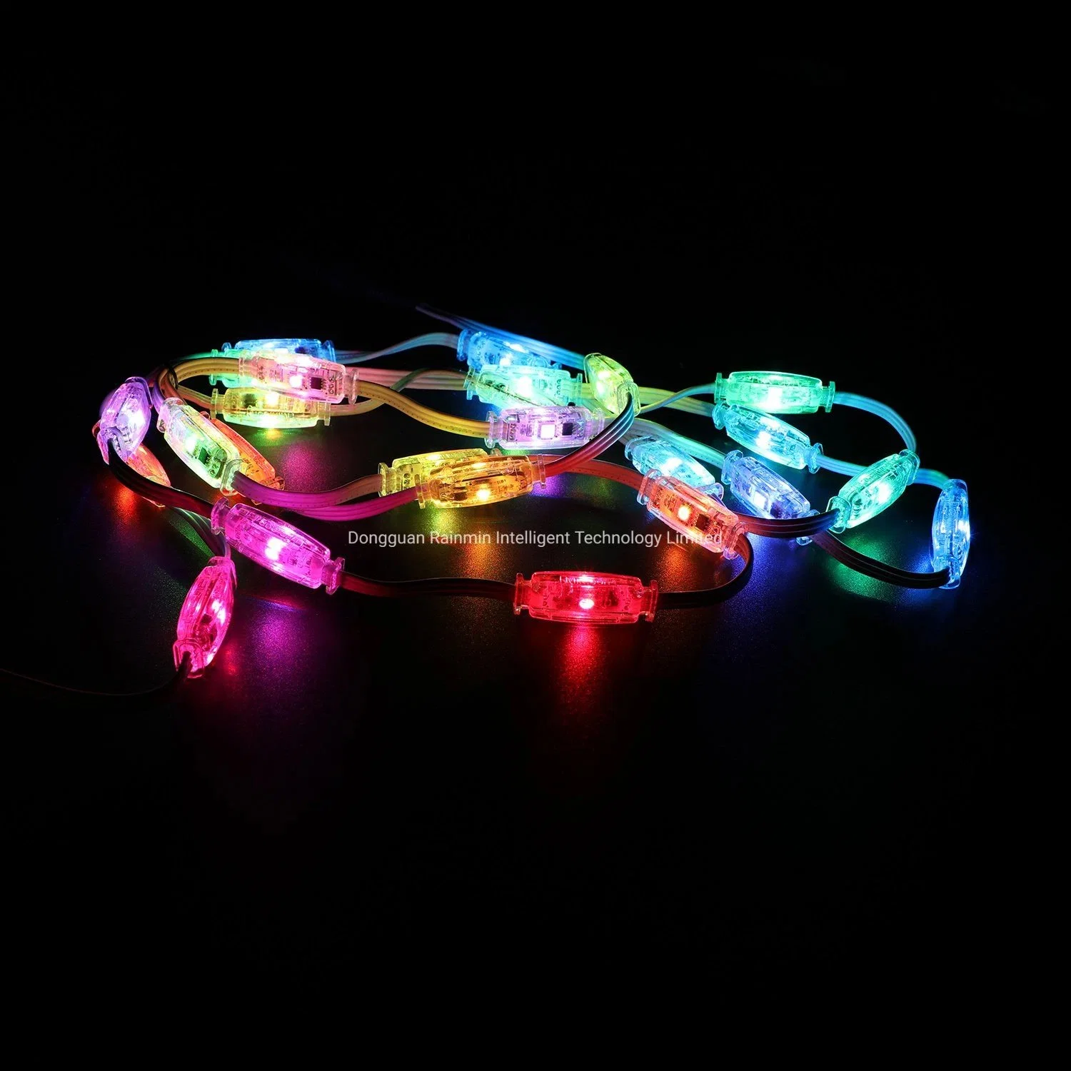 Programmierbare RGB Fairy Weihnachten Dekorative IP66 Wasserdicht 180degrees RGB LED Pixellicht