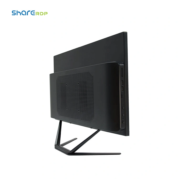 Sharerdp All-in-One Computer Desktop 23.8" FHD IPS-Grade LED Core I7 Optional Touch Screen DVD RW Webcam Powerful Office PC