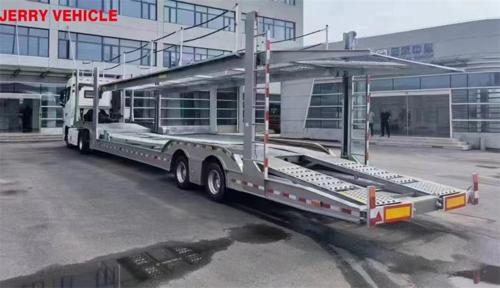 Промышленный производитель 2023 Jerry Vehicle Export Standard Heavy-Duty Car Carrier Полуприцеп для продажи