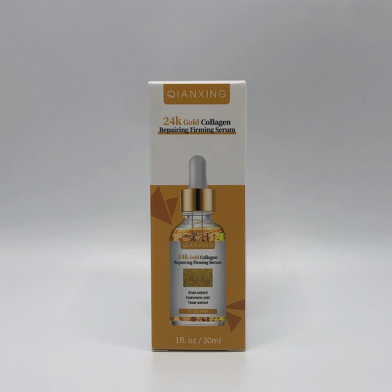 High quality/High cost performance  Natural Moisturizing Anti Aging Anti Wrinkle Facial 24K Gold Serum