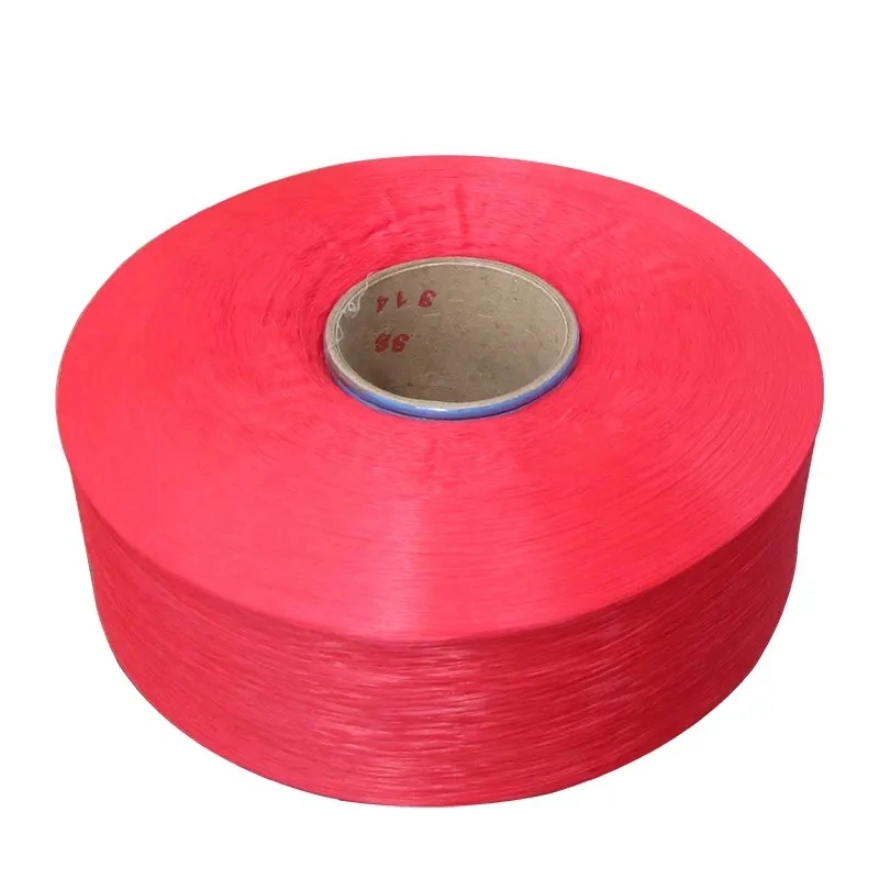 Hot Sell 50d/72f 75D/72f 100% Dope Dyed Colors Polyester POY Yarn