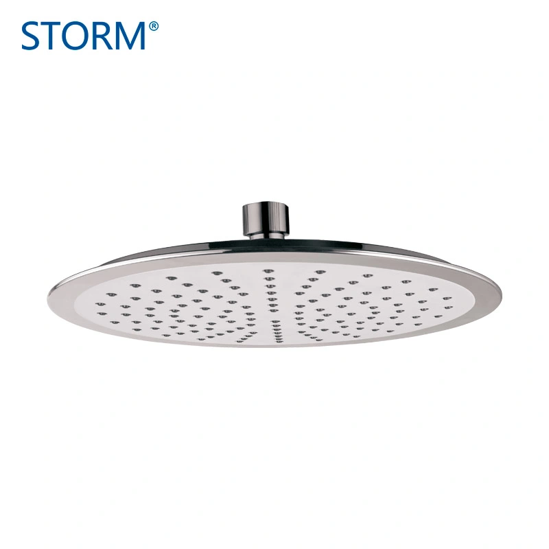 Wholesale/Supplier 10 Inch Faucet Round Rainfall ABS Plastic Top Shower Head with Adjustable Swivel Ball Joint