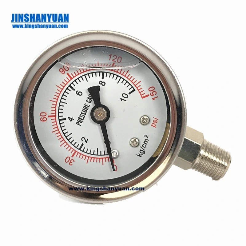 100mm Bottom Connection Economic HVAC Bimetal Thermometer