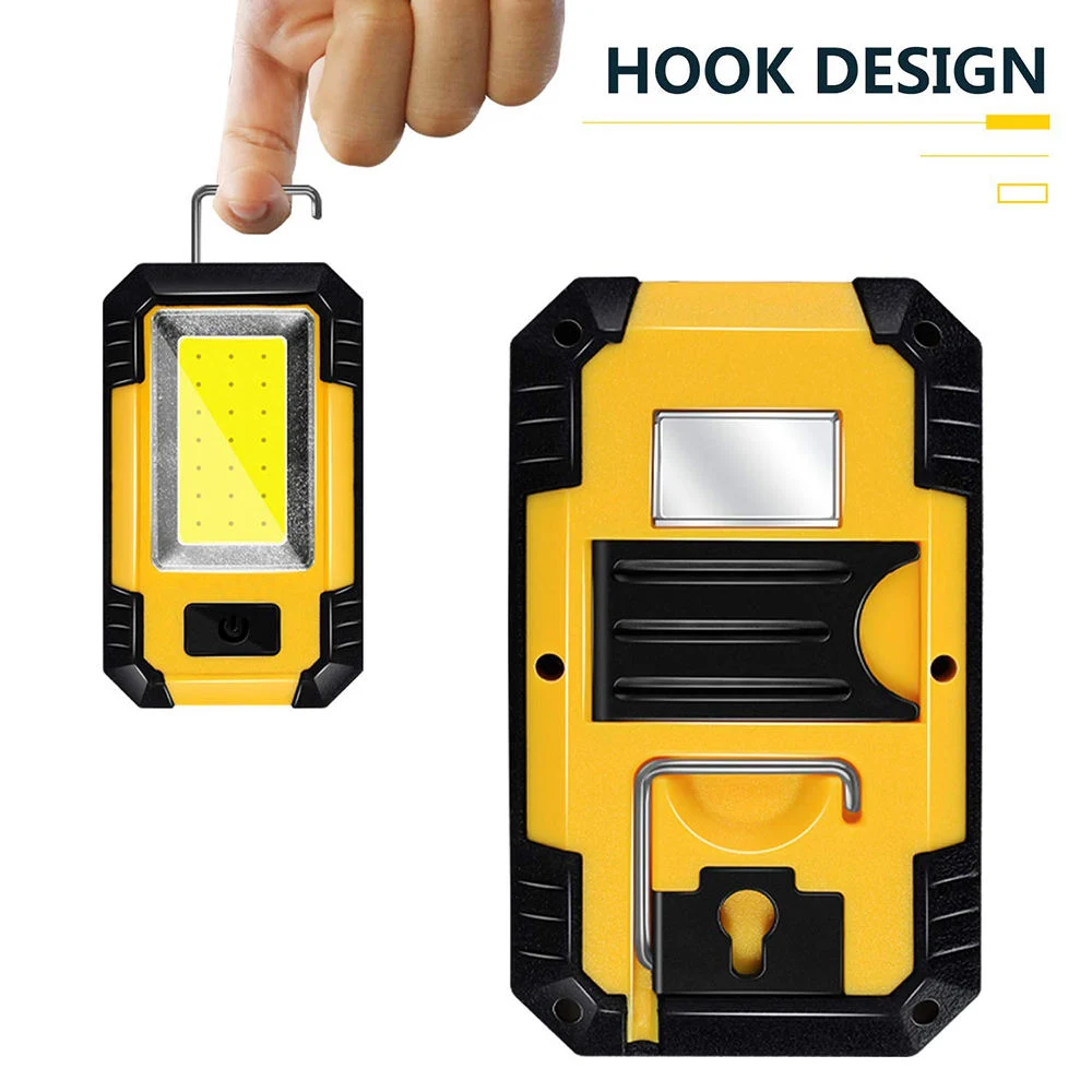 Work Zone USB Rechargeable Light Magnetic Worklamp Hook Bracket Lamp