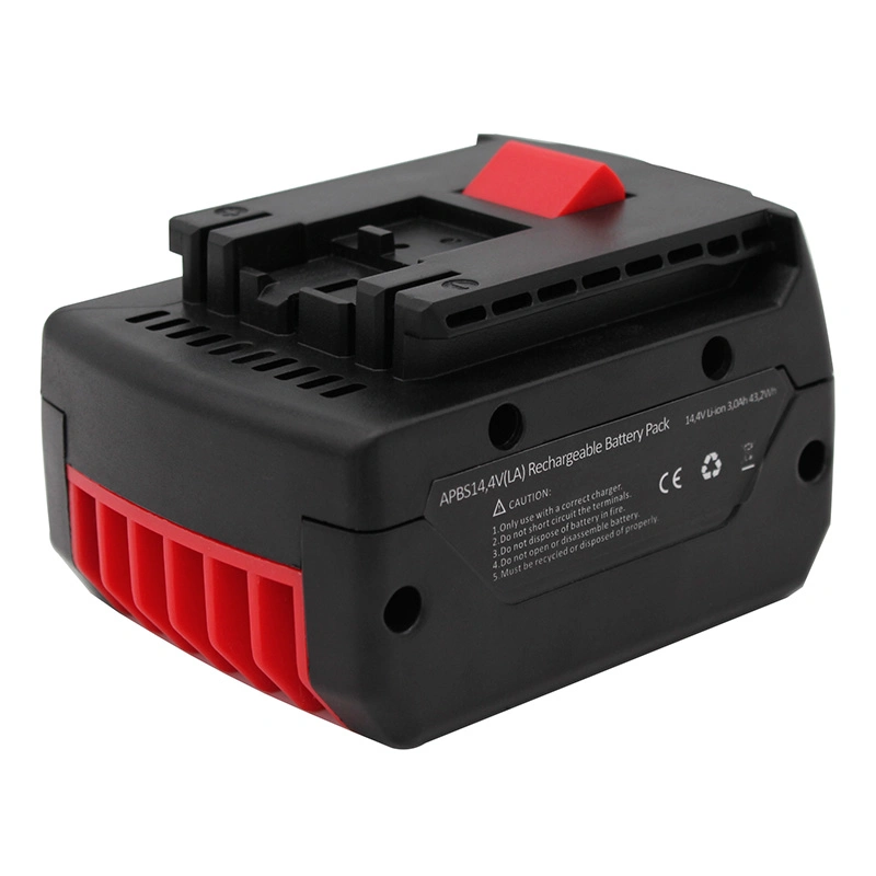 Replacement Li-ion Battery for Bosch Bat607 14.4V 4000ah Cordless Tools Power Pack