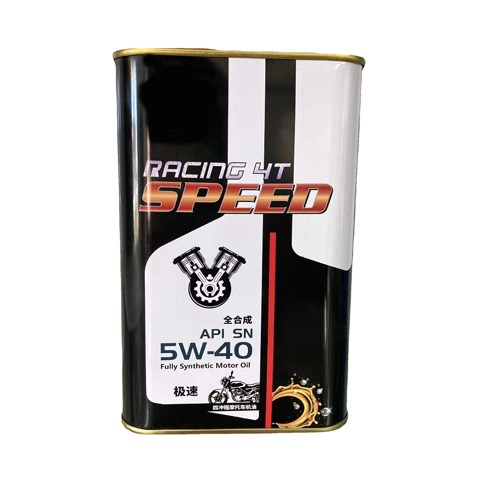 Fully Synthetic Motorcycle Oil 4t Motorcycle Oil Sn5w40 1L 4t Motorcycle Oil Fob