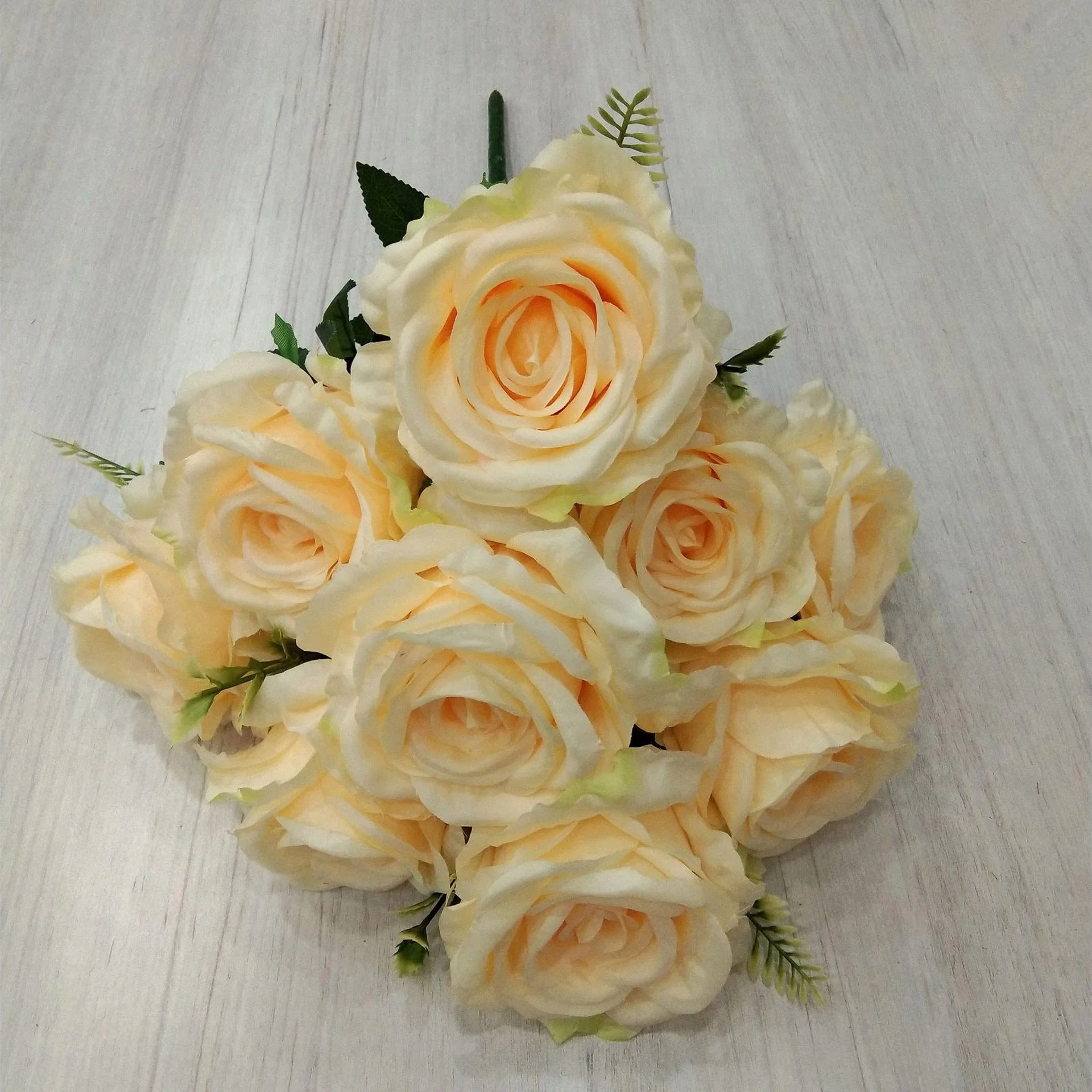 Wholesale/Supplier Artificial Silk Flowers Rose Wedding Bouquets