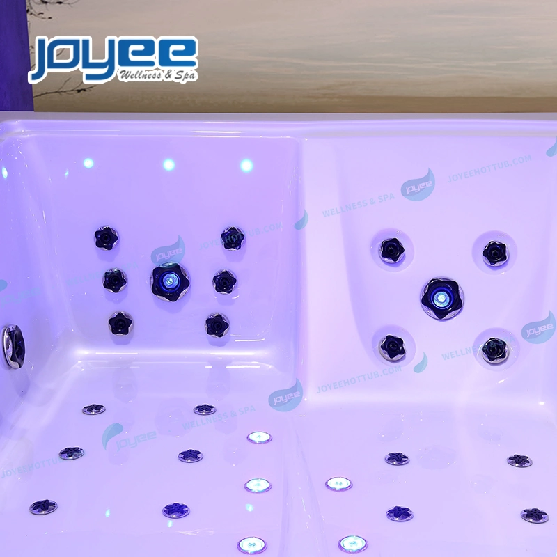 Joyee Deluxe Couple Soaking Tub Shower Faucet Combo Massage SPA Bath