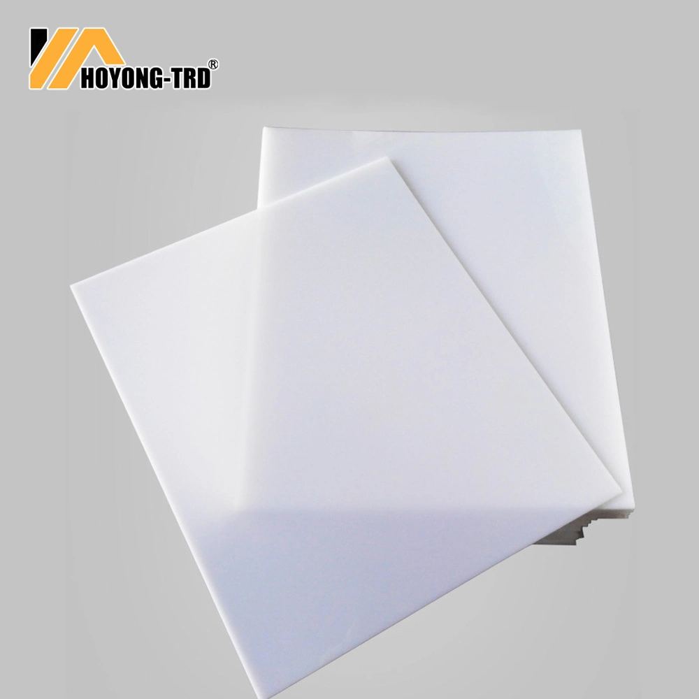 PMMA Abrasion Resistant 5X7 Inch White Acrylic Sheet