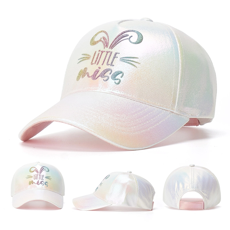 Wholesale Colorful Fabric Light Comfortable Children Baseball Cap Sports Cap for Outdoor Activities