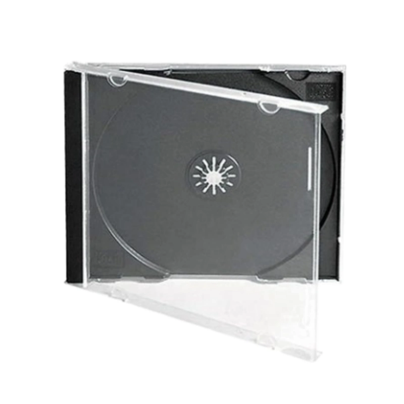 Plastic Jewel Sleeve Box DVD CD Case for Packaging Packing Container