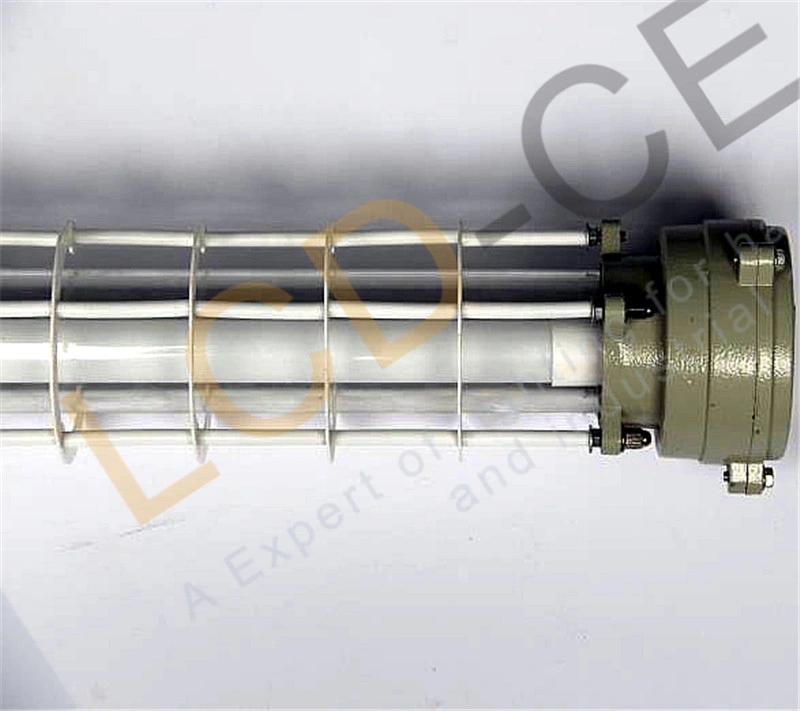 5 años de garantía a prueba de explosiones Lámparas fluorescentes LED de iluminación de prueba de explosión IP65 para la zona 1 y 21 y la zona 2 y 22 opciones de montaje de pared techo polos