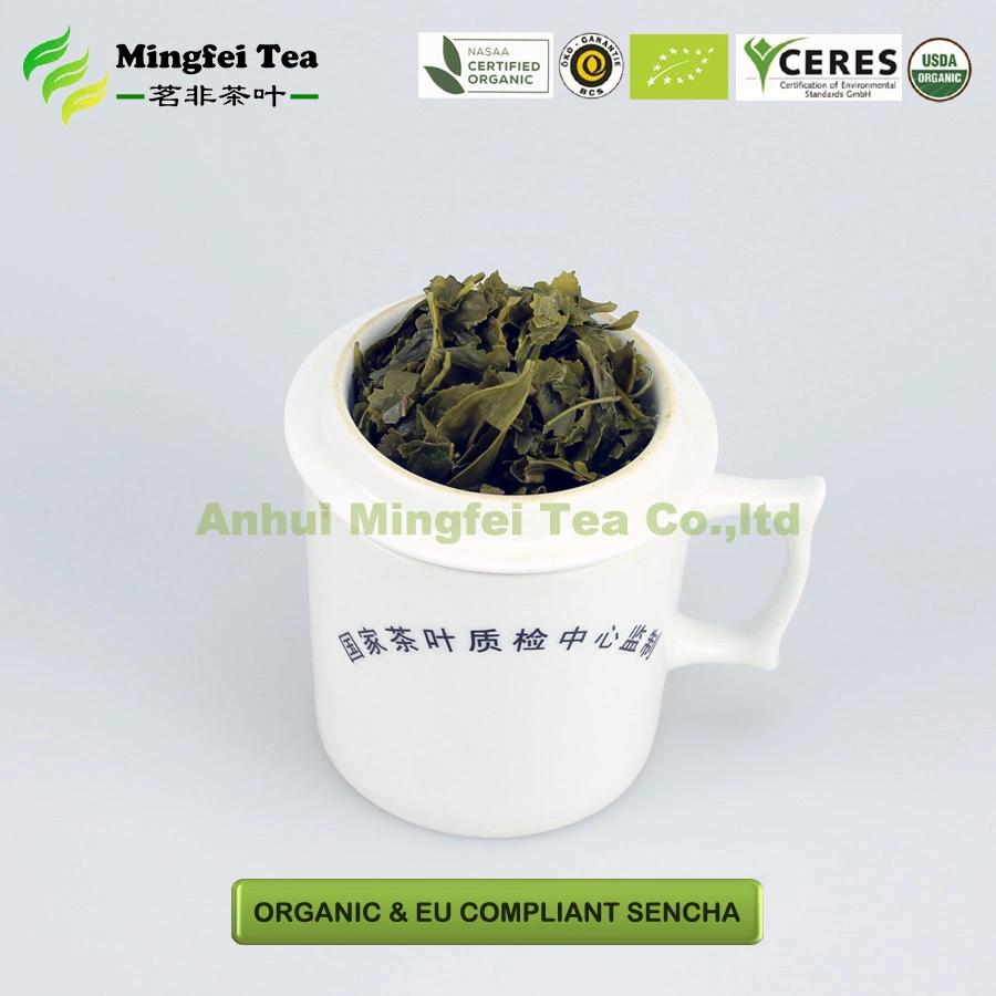 Chá verde orgânico e eu China sencha 8900/8912/8914