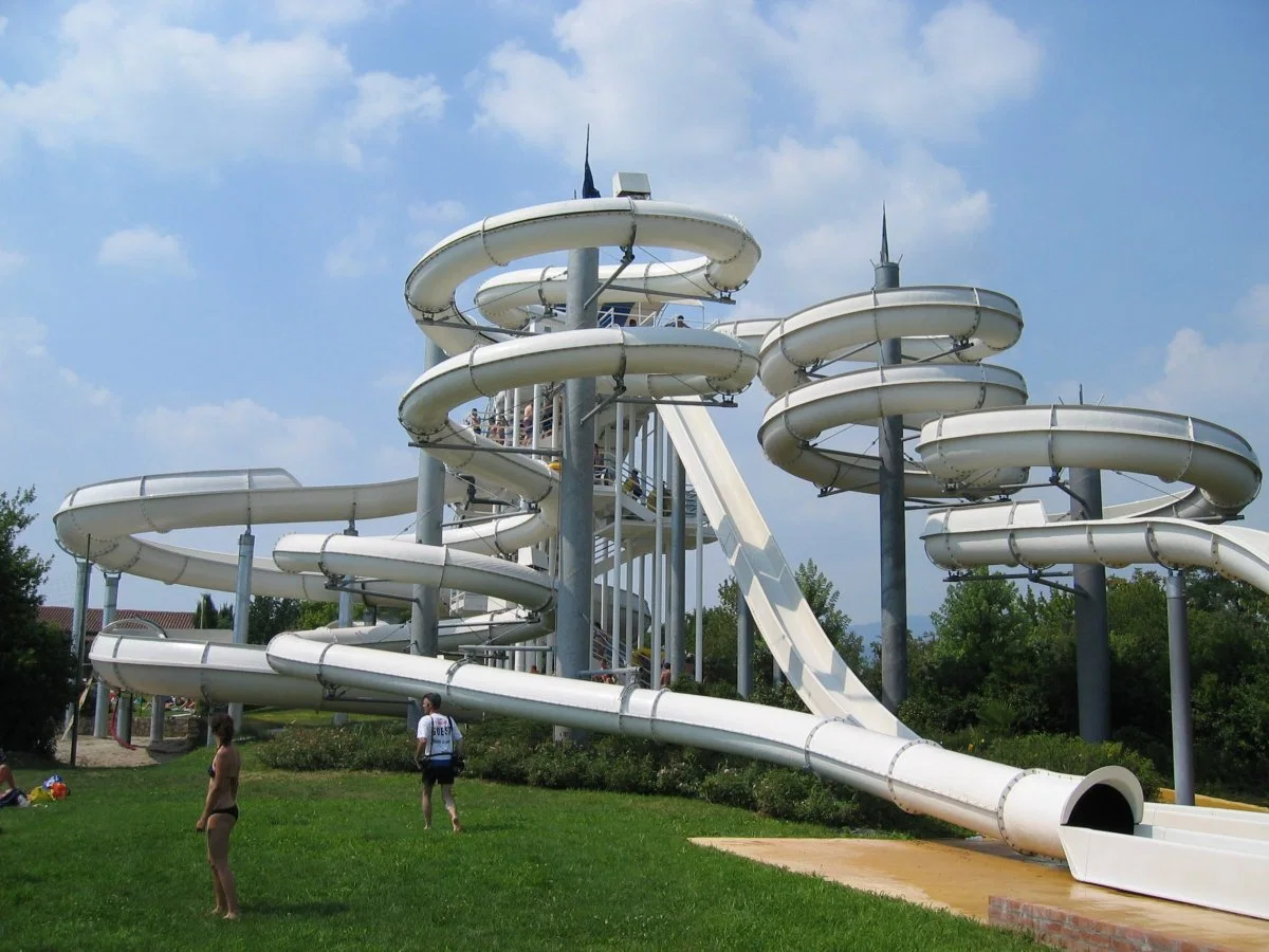 China Amusement Rides Fabricantes Water Slide