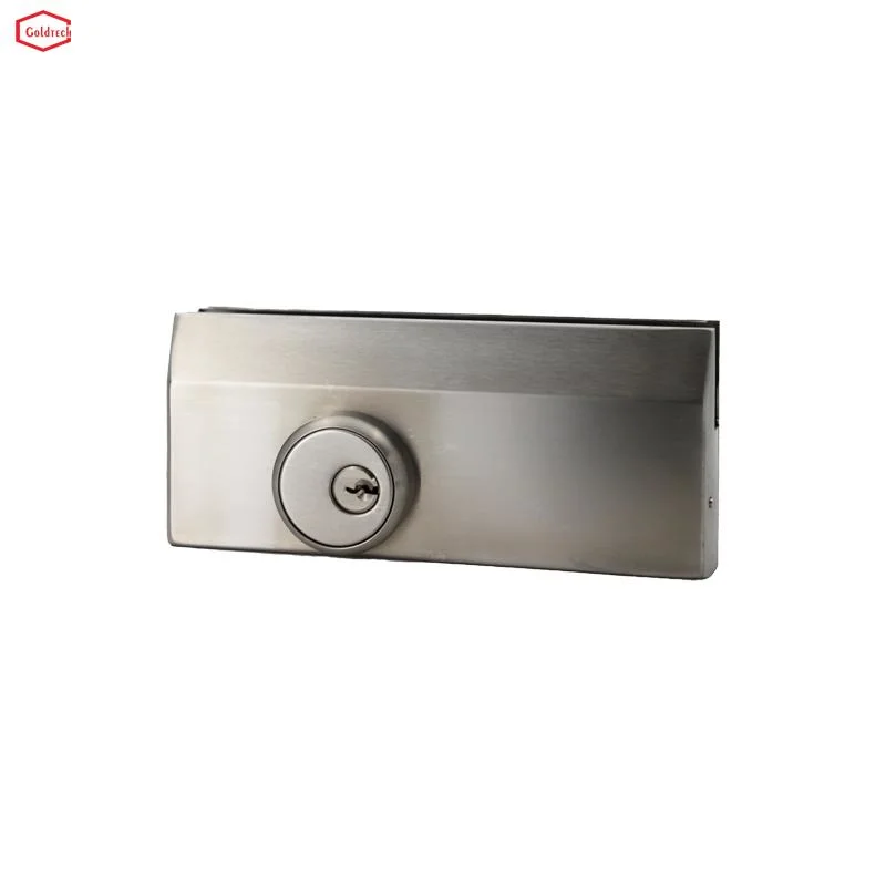 High quality/High cost performance  Custom Stainless Steel Glass Door Top Patch Fitting