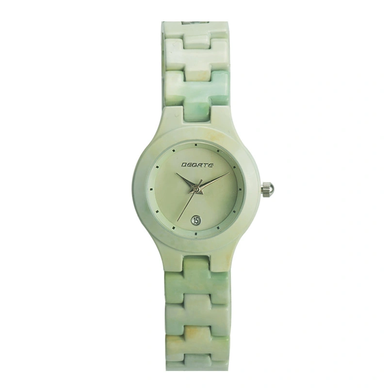 Special Design Ladies Ceramic Mix Alloy Luxury Hand Watch