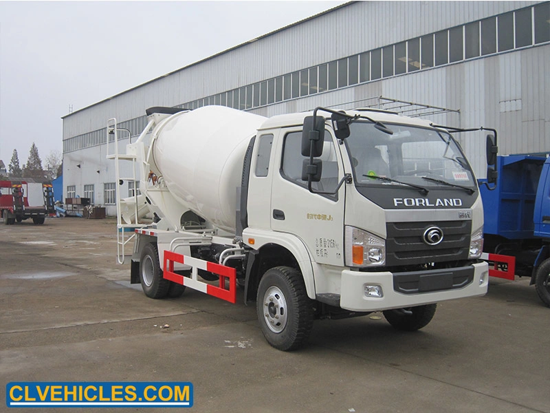 Foton 4X2 5cbm Camión hormigonera hormigonera Vehículo de construcción