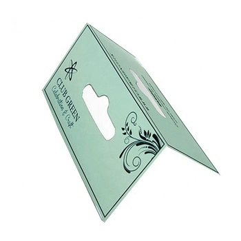 Paper Socks Header Card/ Paper Foldable Printed Business Card