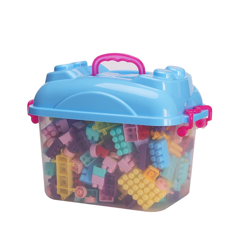 A embalagem de plástico PP Lego Box Toy Storage Caixa