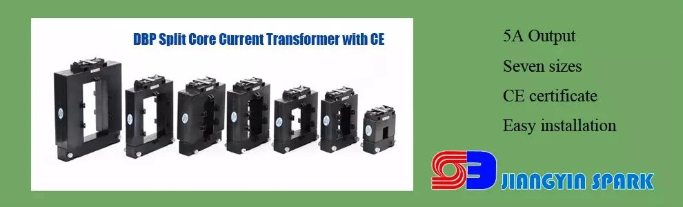 Xh-120*80 Busbar Split Core Current Transformer Cts 300A 5A/1A