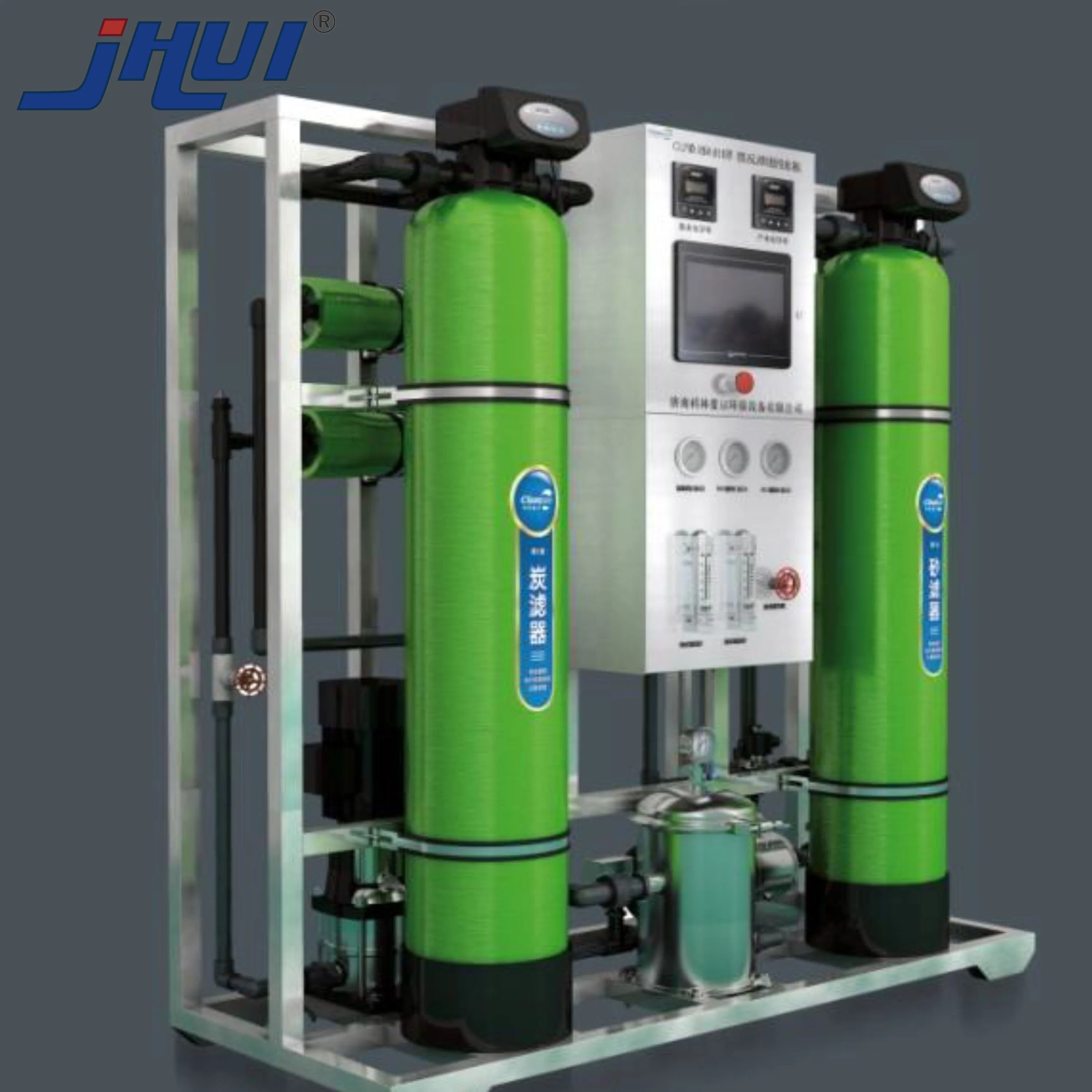 Small Water Capacity 0.5t-5t Per Hour Integrated RO System Compact Footprint Equipment