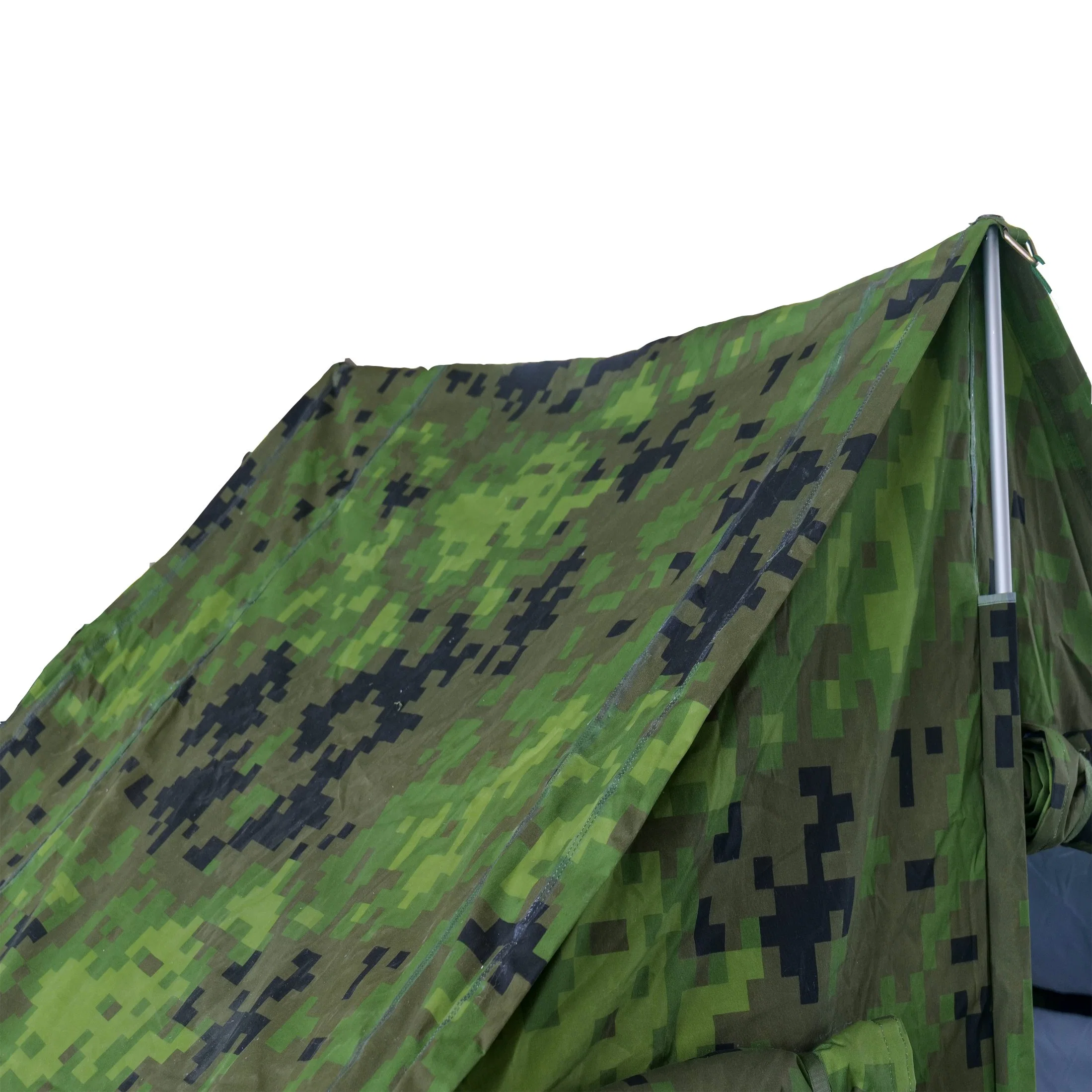 Camouflage Double Layer Tent Military Style Outdoor Tent with Customized Color and Fabric