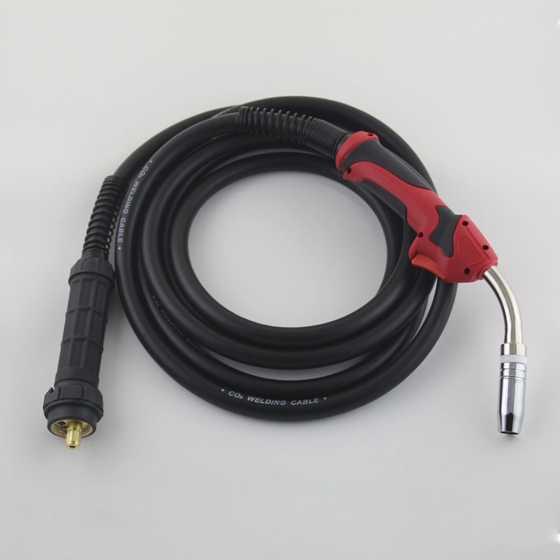 Soldadura MIG CO2 230A com refrigeração a ar Torch Binzel 25ak Pistola com conector Euro - 4 m.