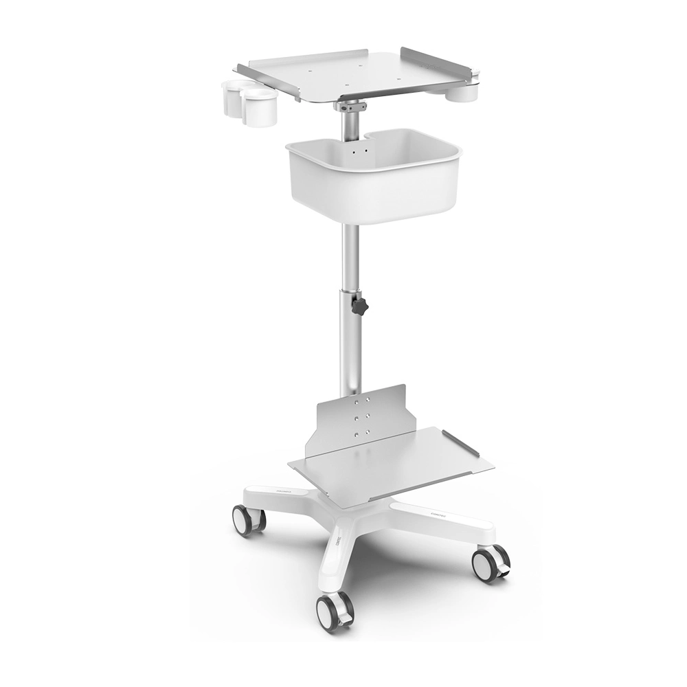 Contecbracket Stand Vertical Support Medical Trolley Hosipal Cart Ultrasound Trolley