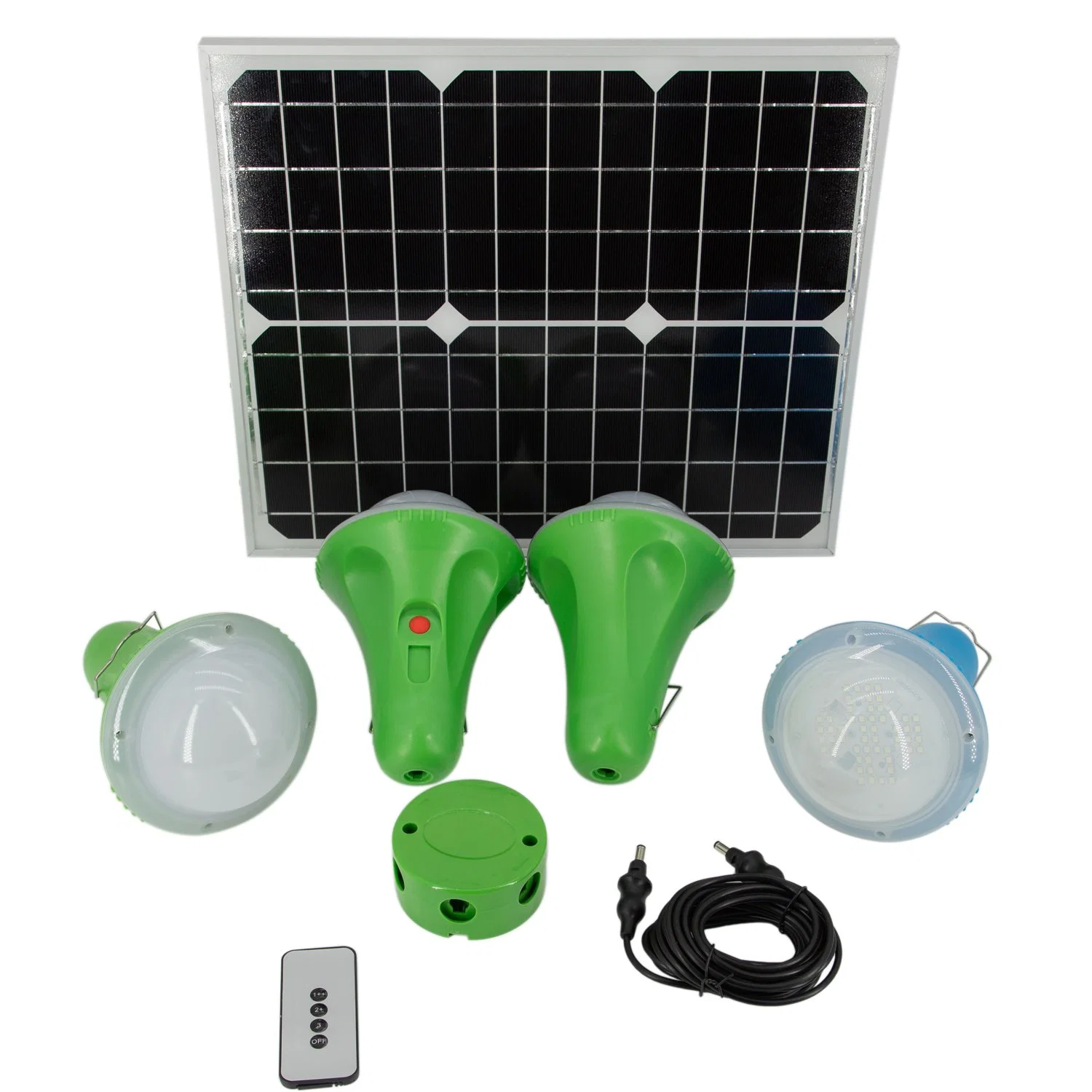 Solar LED Charging Energy-Saving Bulb Light Frame Night Market Mobile Outdoor Solar Powered LED Emergency Lamp