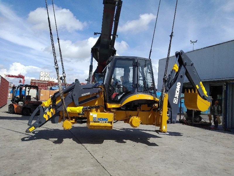 Miniexcavadora Retropala 1m3 Xc870K con motor de minutos de encías