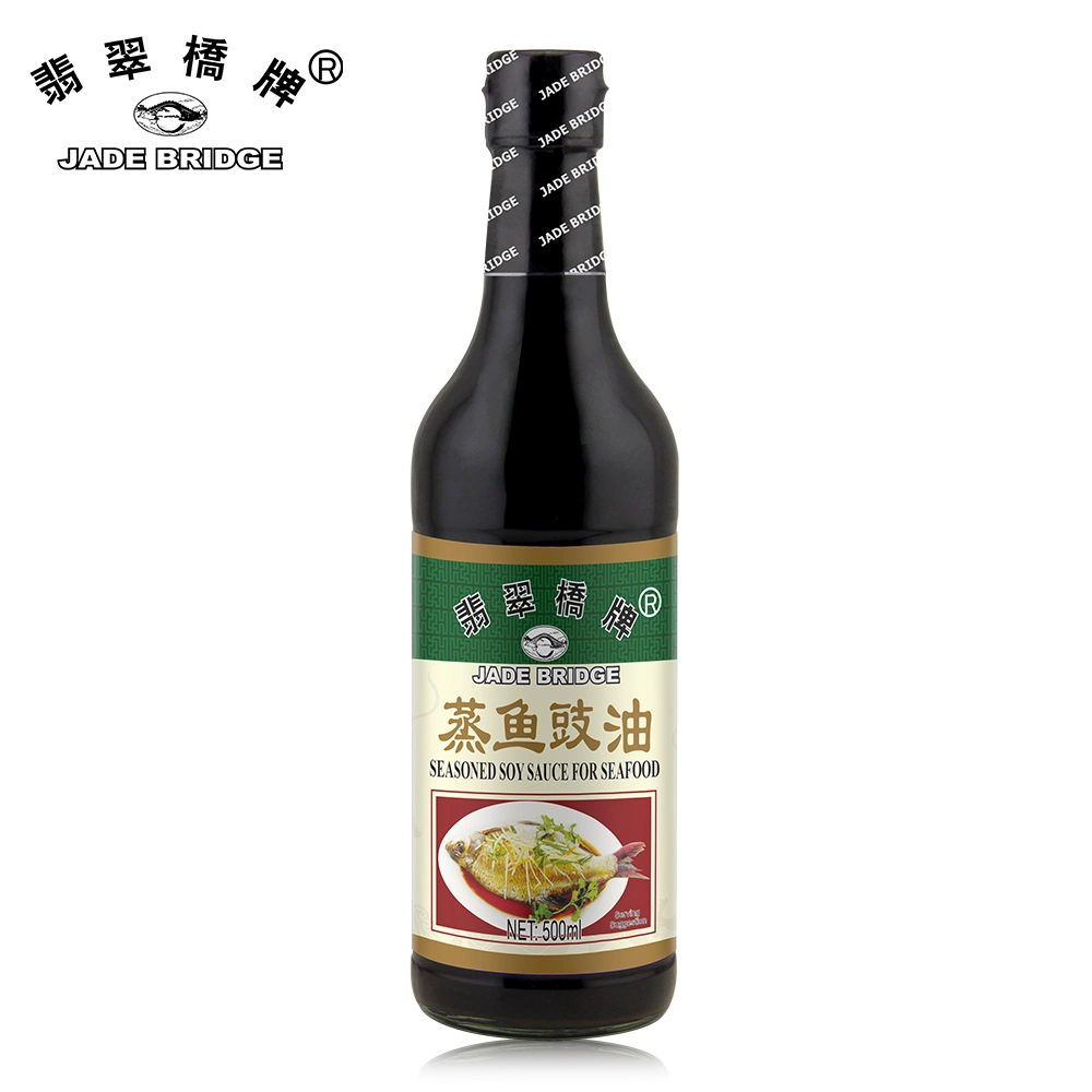 OEM Factory Price Non-GMO Steamed Cuisin Wholesale 500 Ml Seasoned Soy Sauce for Seafood