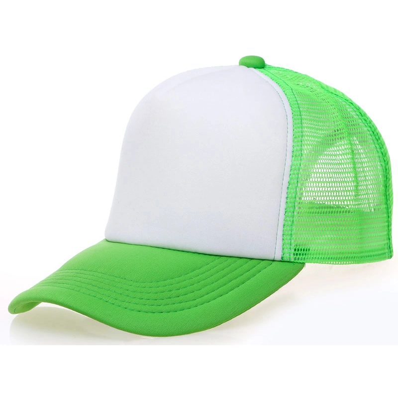 Foam Trucker Hat Manufacturers Custom High quality/High cost performance  Wholesale/Supplier Gorras Sin Logo Camionero Blank Mesh Trucker Cap