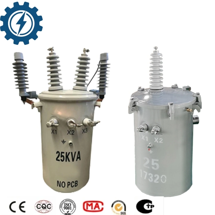 333kVA Distribution Single Phase Pole Mounted Oil Type Power Transformer of Oil Immersed