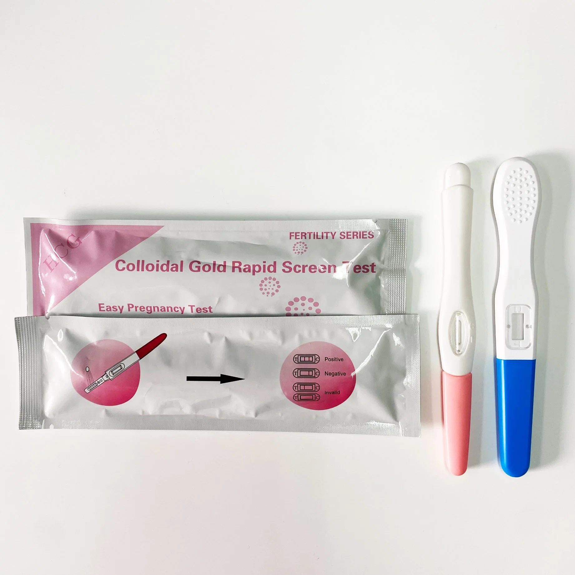 Kit de test rapide de diagnostic de l'ovulation Test de grossesse pour les femmes d'assistance