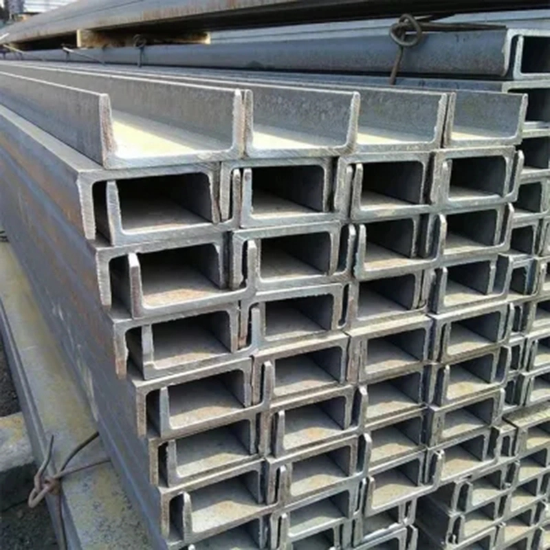 U Channel 80 100 Steel Profile 304L 316 316L 321 304 Hot Cold Rolled U Channel Galvanized Stainless Steel Structural Steel