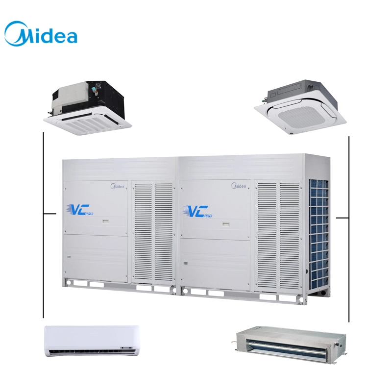 Midea Esp hasta 60PA 35ton sólo Vrv Refrigeración Aire Acondicionado Central con el ahorro Electric para almacén frío