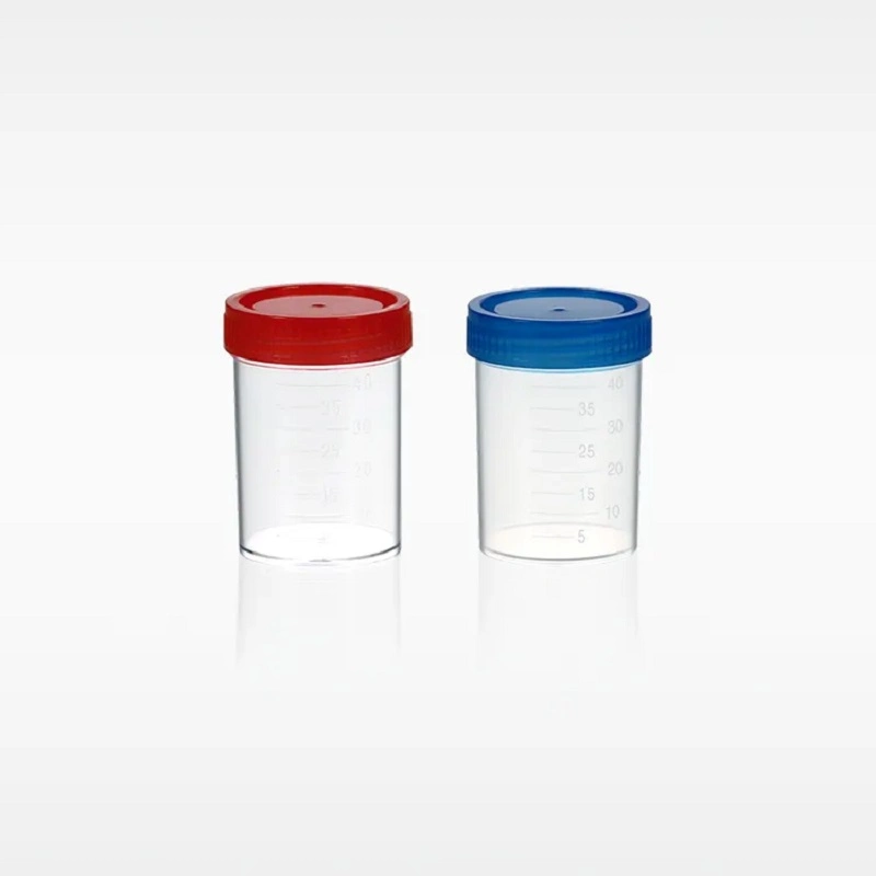 Urine Cup Medical Hospital Urine Disposable Container Testing Laboratory Plastic Specimen Cup Urine Measuring Cup