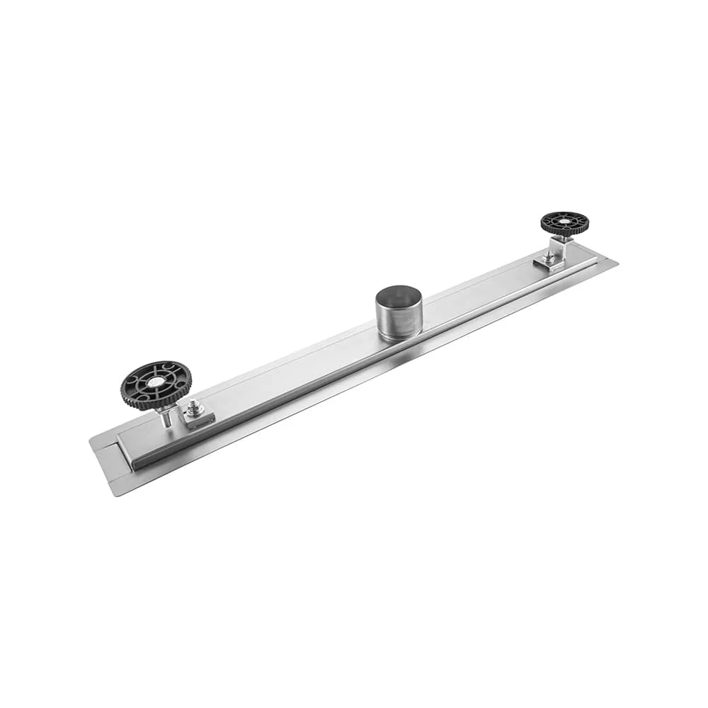 Invisible Euro Linear Shower Floor Drain with Horizontal Outlet Width 50mm Series