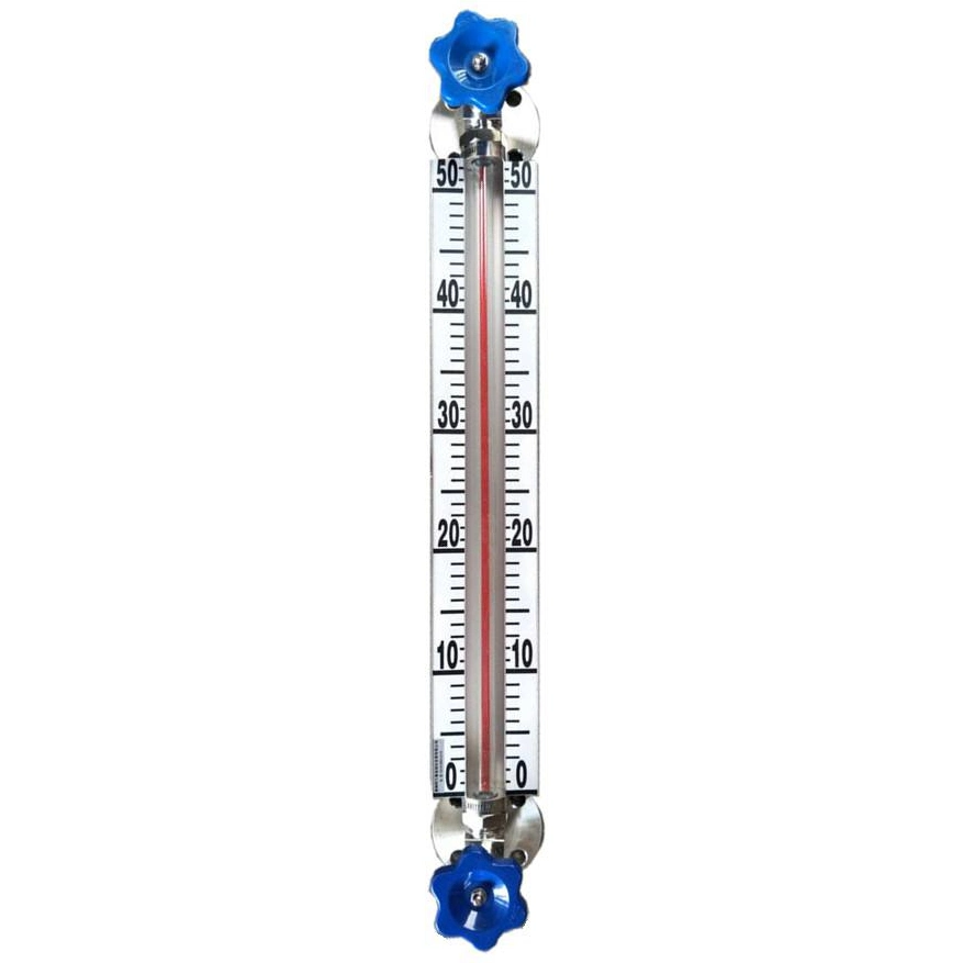 Clamp Connection Threaded Flange Glass Tube Liquid Level Gauge