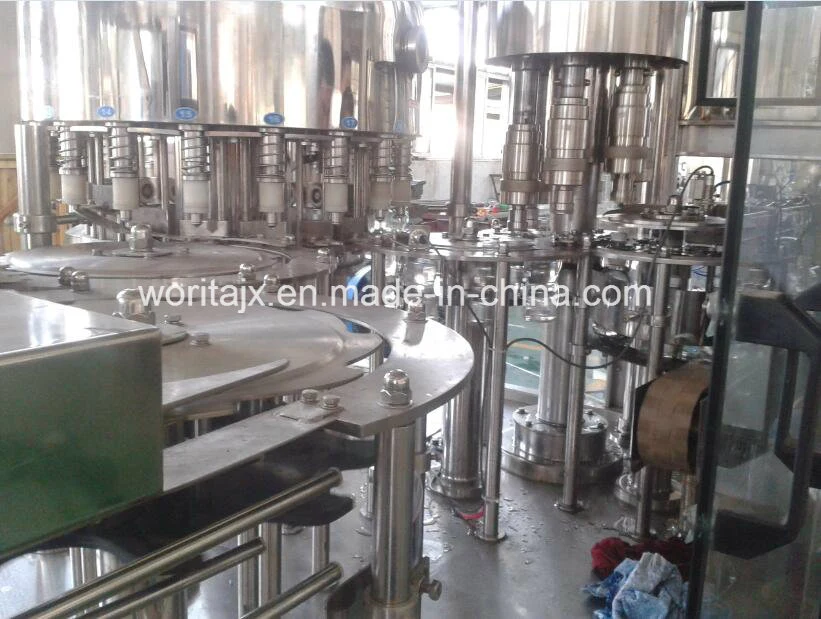 Automatic Fruit Juice Filling Machine