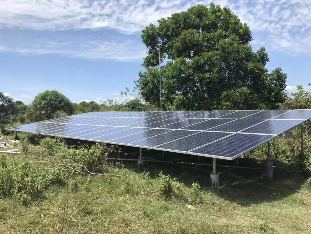 2026 Sistema de riego de bombeo Solar de bomba sumergible 220VAC