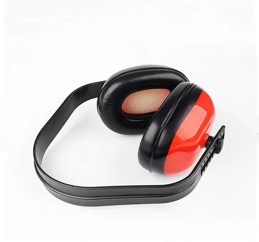 Yellow and Red Foldable Cheap Earmuffs Ear Muff Ear Protection