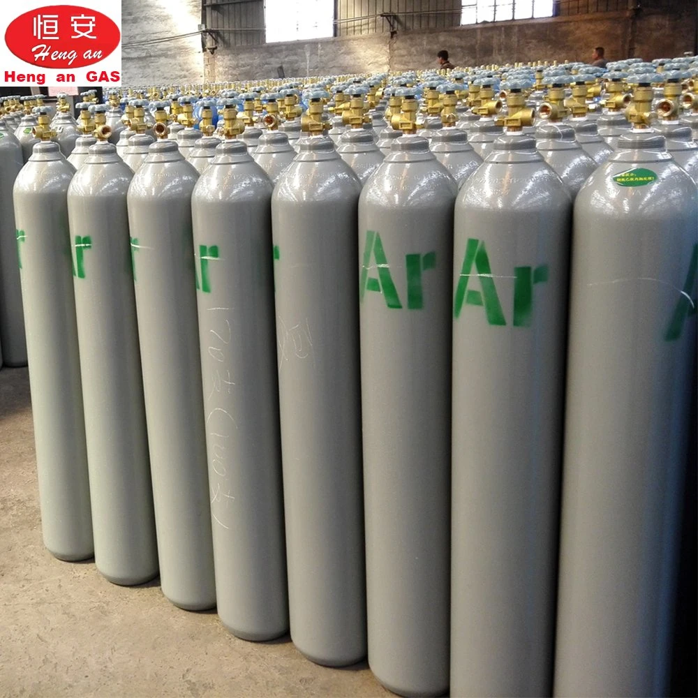 40L 99.999% Purity Argon Gas Bottle Argon Welding Gas