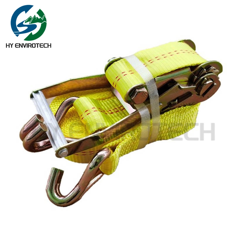 2"X 27" Ratchet Strap with J Hook USD on Roll off Container From China Supplier