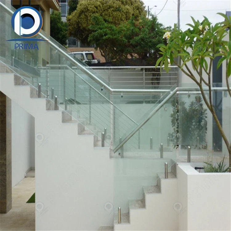 Prima Frameless Glass Railing Ruclots Glass Stairs Handrail balustrade Pool Ограждение